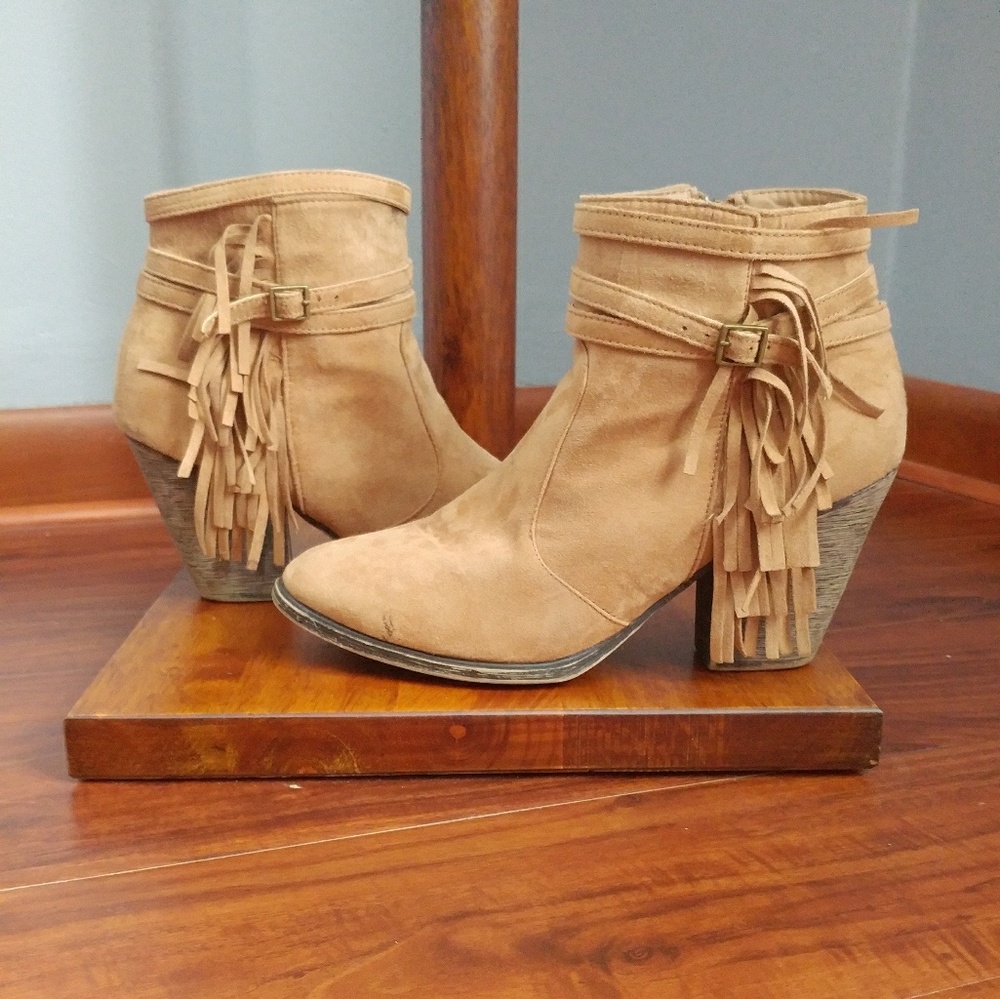 Fringe Booties